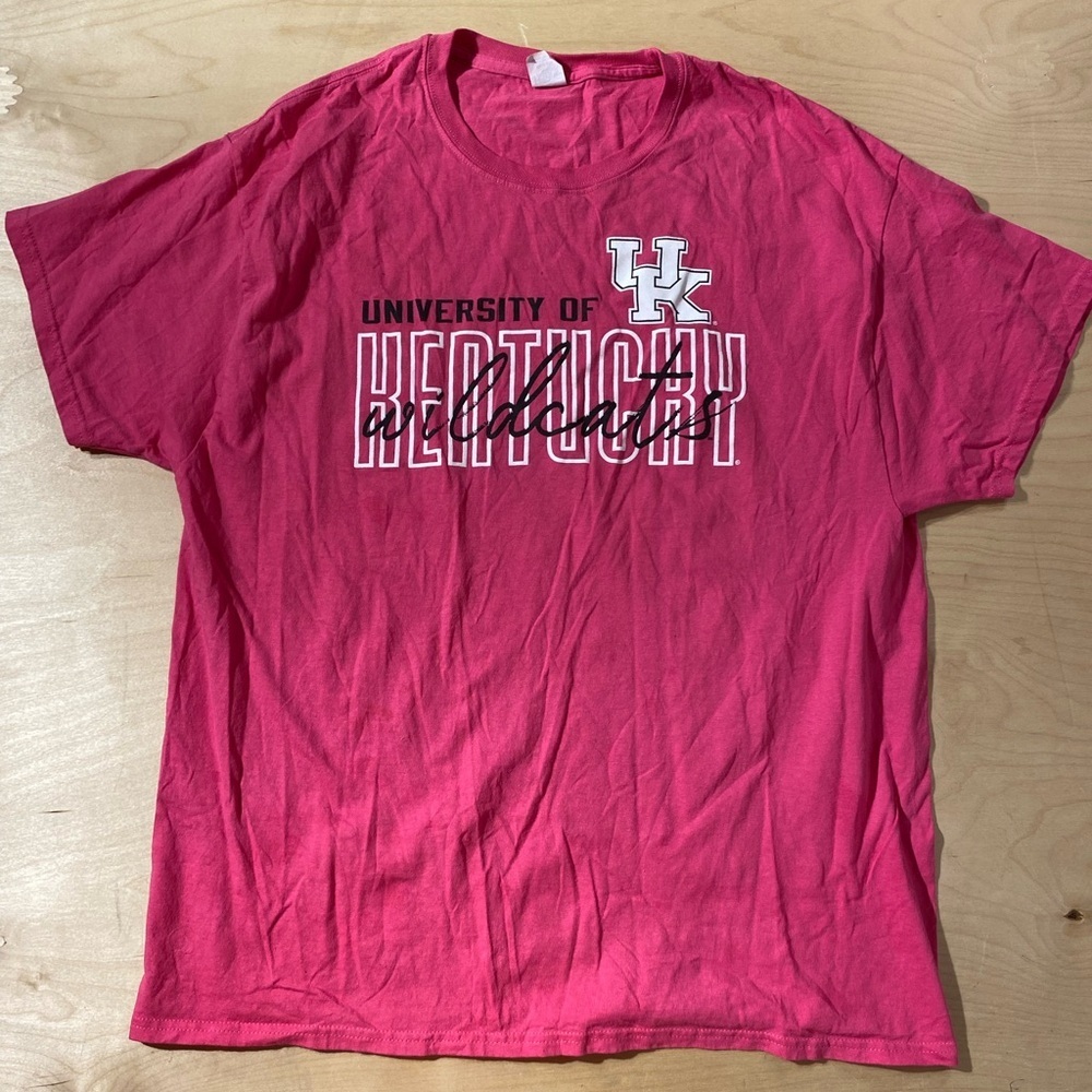 Hanes Pink University of Kentucky Tee XL (EI)